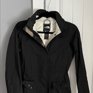 North face rain coat
